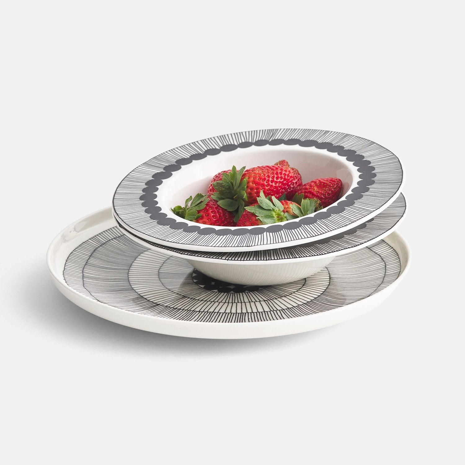 marimekko | oiva siirtolapuutarha deep plate 20cm | colour 190 - DC