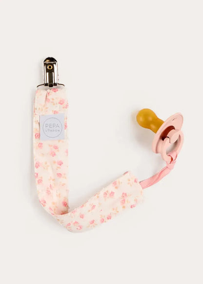 Martha Floral Dummy Clip in Pink ACCESSORIES from Pepa London