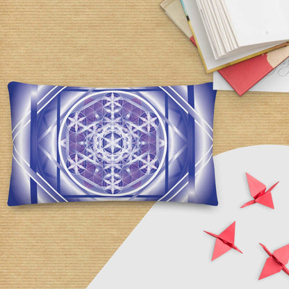 Melchizedek — Premium Pillow (Indigo/Blue)