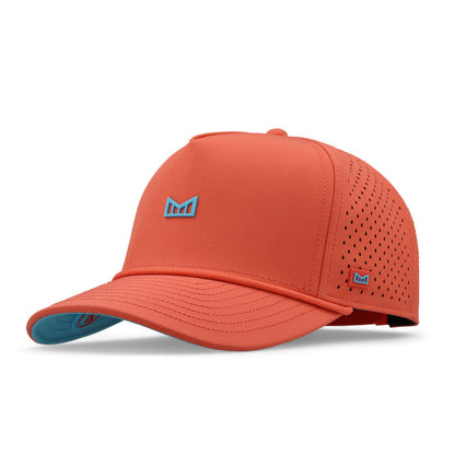 Melin Hydro Odysea Rope Bulls Icon Hat Accessories Melin Hot Coral Classic