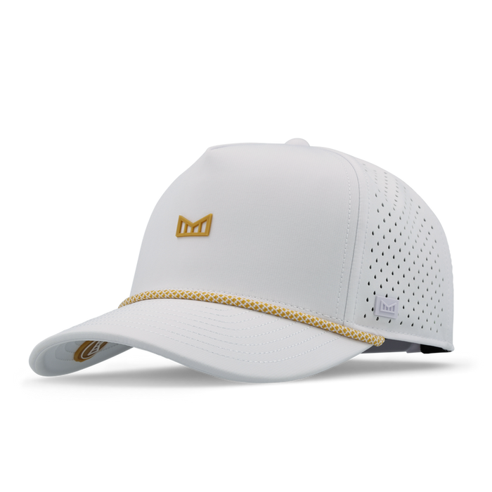 Melin Hydro Odysea Rope Bulls Icon Hat Accessories Melin White/Gum Classic