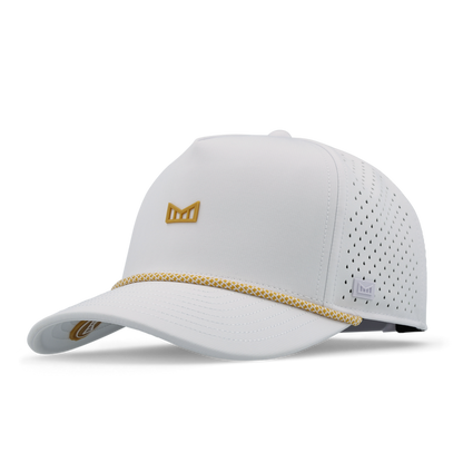 Melin Hydro Odysea Rope Bulls Icon Hat Accessories Melin White/Gum Classic