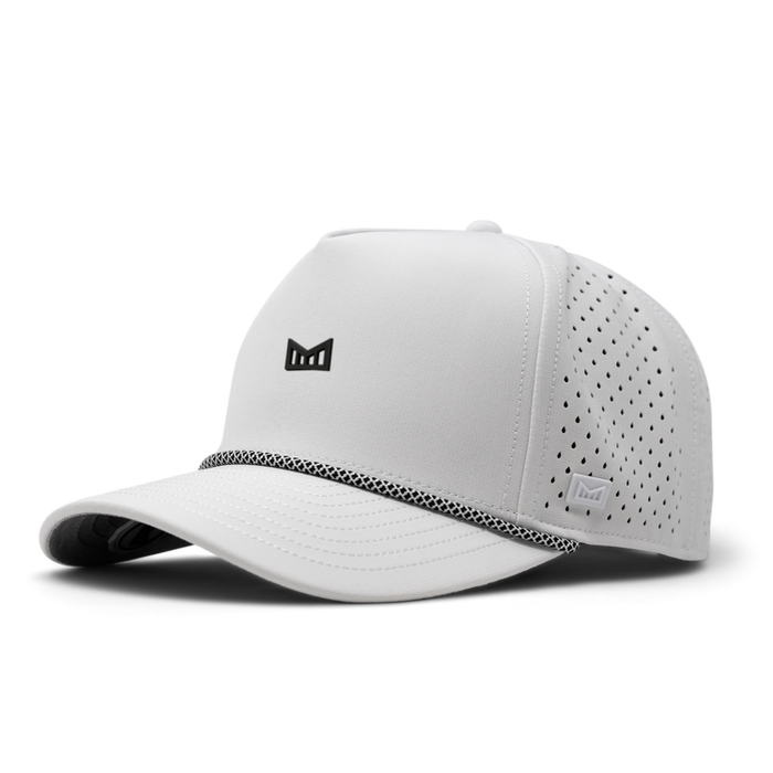 Melin Hydro Odysea Rope Bulls Icon Hat Accessories Melin White Classic