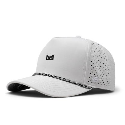 Melin Hydro Odysea Rope Bulls Icon Hat Accessories Melin White Classic