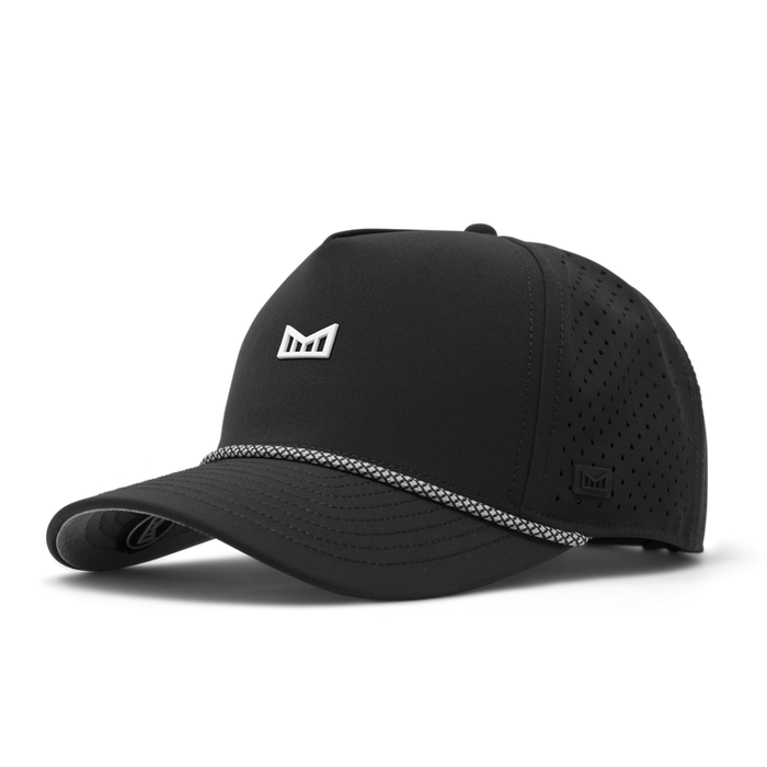 Melin Hydro Odysea Rope Bulls Icon Hat Accessories Melin Black Classic