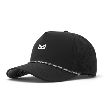 Melin Hydro Odysea Rope Bulls Icon Hat Accessories Melin Black Classic