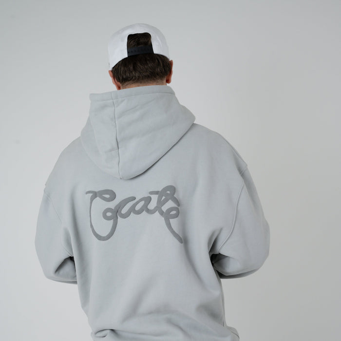 MEN'S SCRIPTED BOX FIT HOODIE