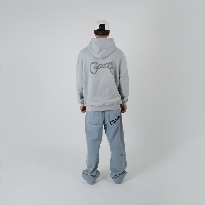 MEN'S SCRIPTED BOX FIT HOODIE