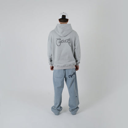 MEN'S SCRIPTED BOX FIT HOODIE