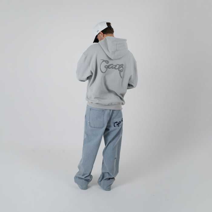 MEN'S SCRIPTED BOX FIT HOODIE