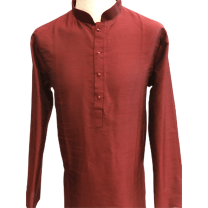 Mens Silky Maroon Kurta Sets -MIx N Match with waistcoats and Dupattas - VL1911 KV1119 - Prachy Creations