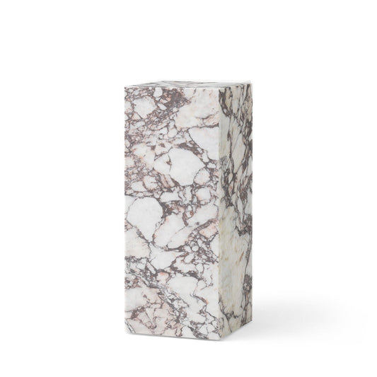 audo copenhagen (menu) | plinth pedestal | rose calacatta viola marble