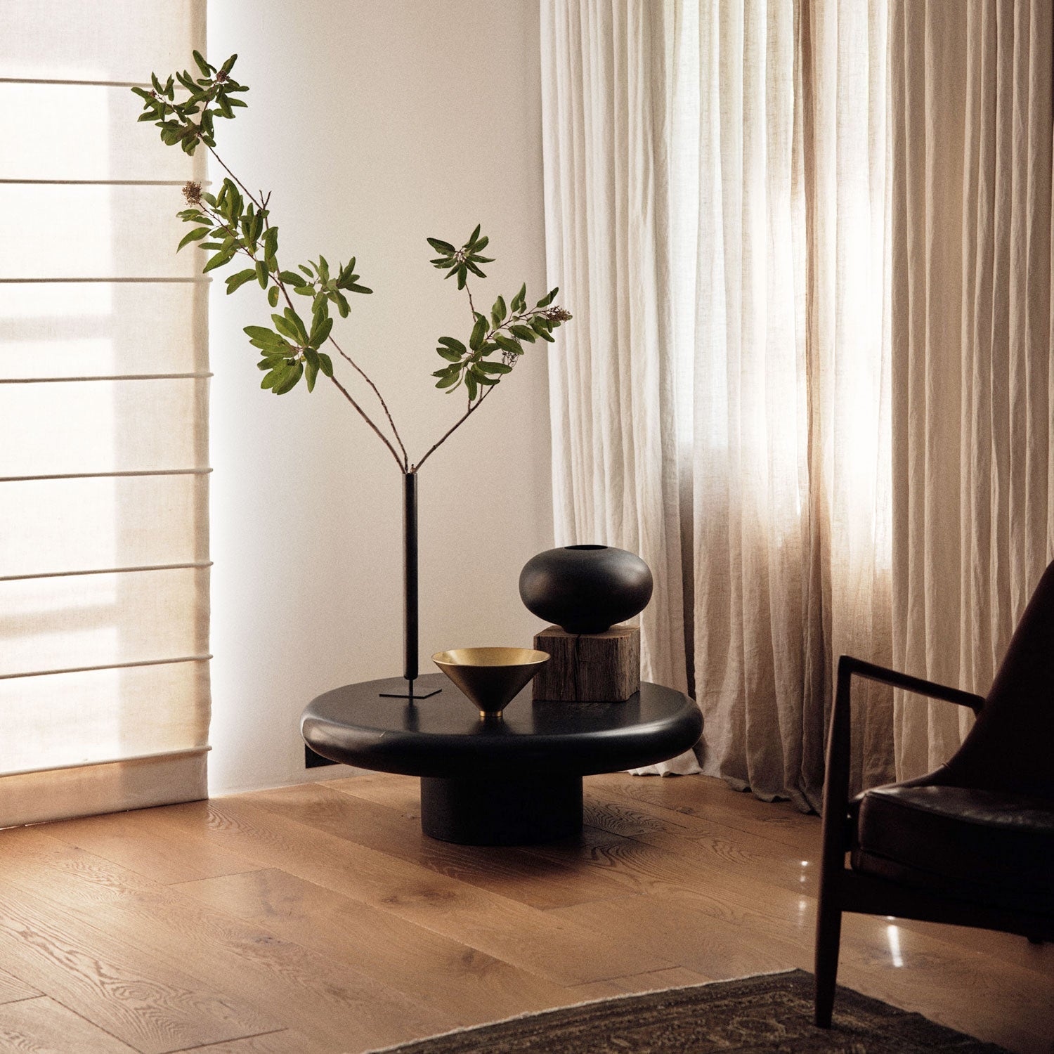 audo copenhagen (menu) | stance vase | bronzed brass 40cm