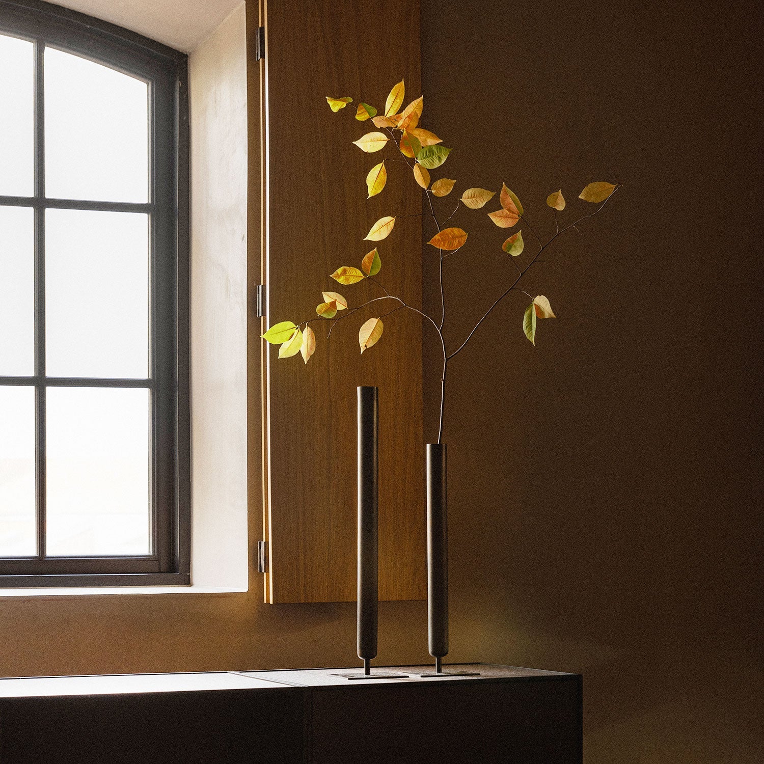 audo copenhagen (menu) | stance vase | bronzed brass 50cm