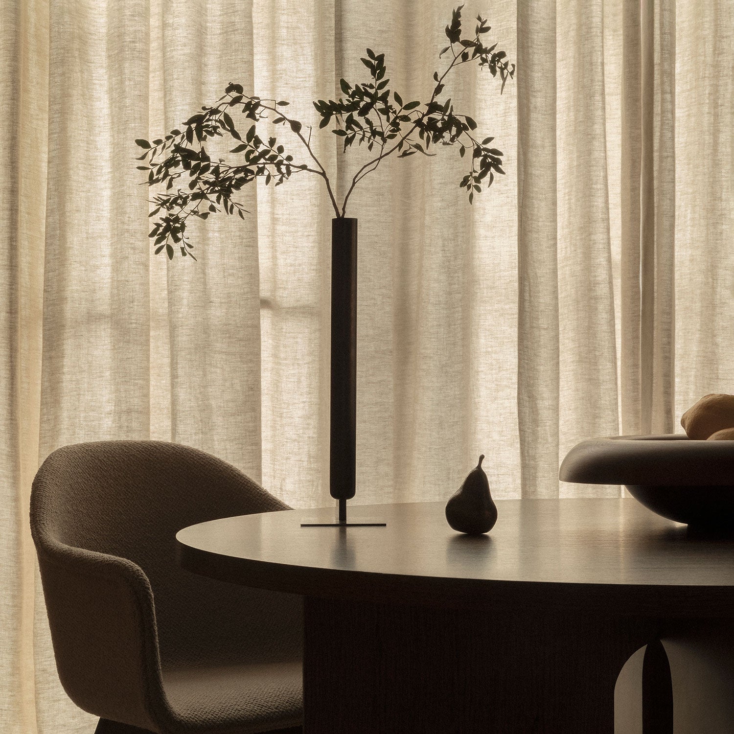 audo copenhagen (menu) | stance vase | bronzed brass 40cm