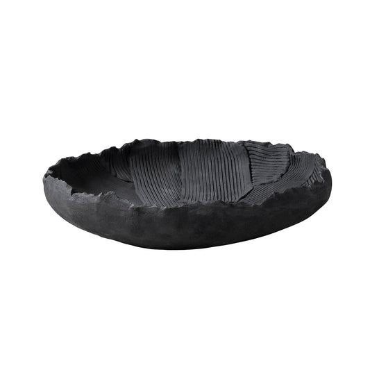 mette ditmer | art piece | patch bowl | black