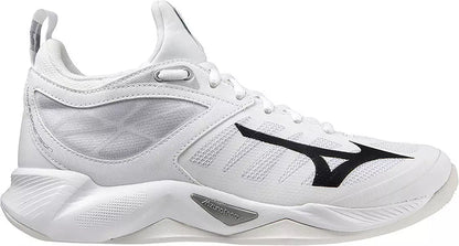 Mizuno Women's Wave Dimension Footwear Mizuno White/Black-0090 6.5