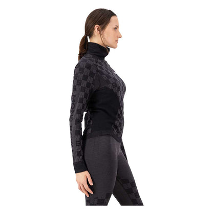 Ascender Merino Seamless Mock Neck LS | Women's