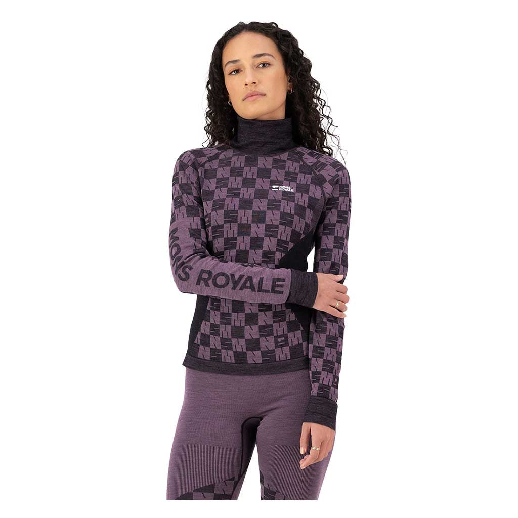 Ascender Merino Seamless Mock Neck LS | Women's