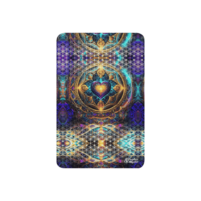 Mystic Euphony Sacred Heart Sherpa Blanket