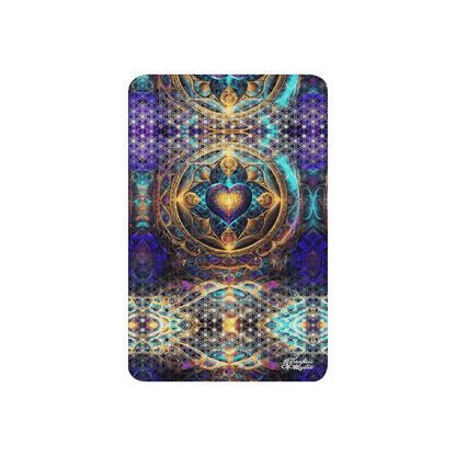 Mystic Euphony Sacred Heart Sherpa Blanket