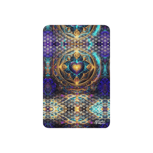 Mystic Euphony Sacred Heart Sherpa Blanket