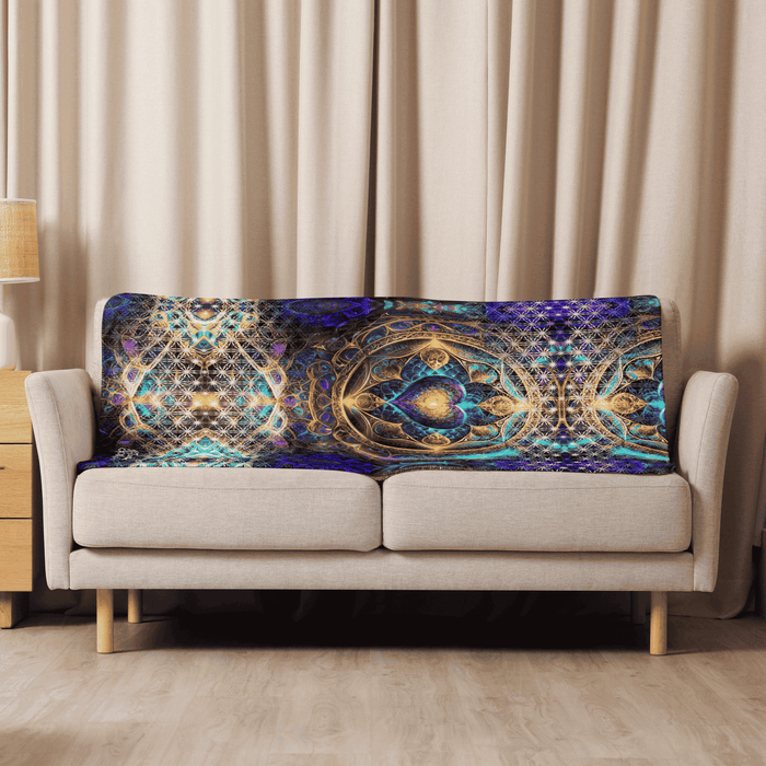 Mystic Euphony Sacred Heart Sherpa Blanket
