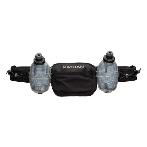 Nathan TrailMix Plus 3.0 Hydration Belt Hydration Nathan Black/Reflective Silver