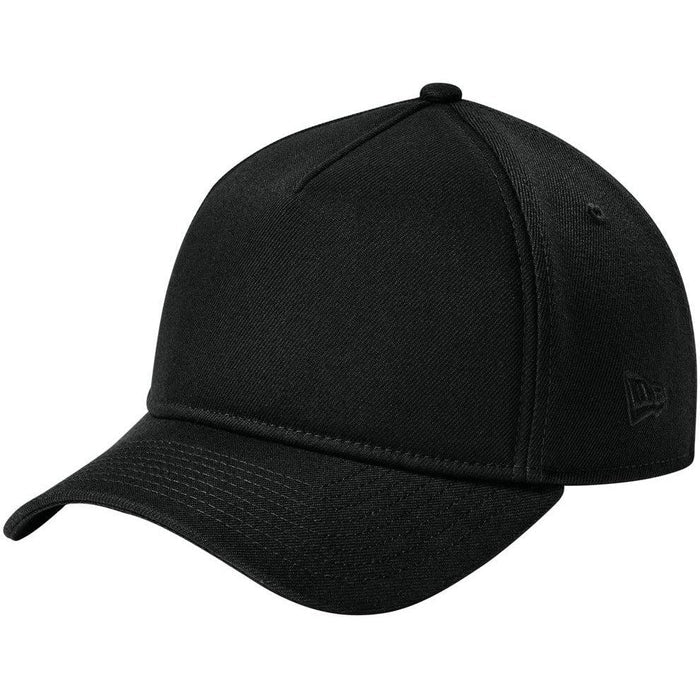 no-logo New Era A-Frame Snapback Cap-New Era-Black-OSFA-Thread Logic