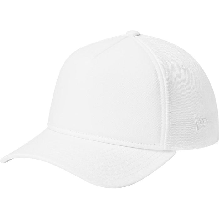 no-logo New Era A-Frame Snapback Cap-New Era-White-OSFA-Thread Logic