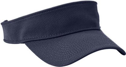 no-logo New Era Performance Dash Adjustable Visor-New Era-Deep Navy-OSFA-Thread Logic