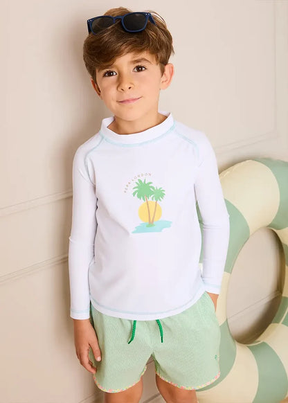 Oasis Rashguard in White (12mths-6yrs) SWIMWEAR from Pepa London