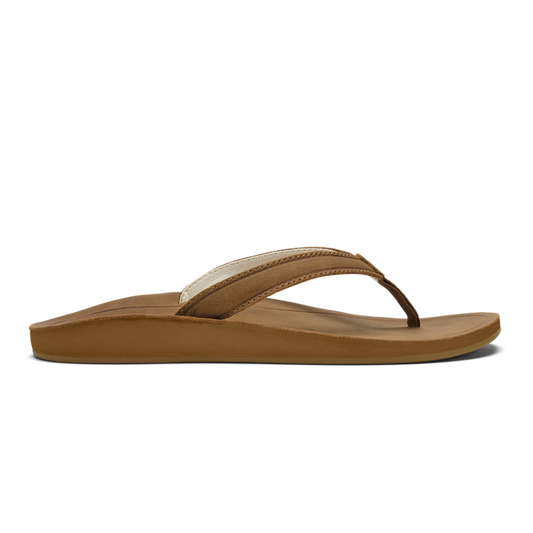 Olukai Women's Southshore Waterproof Leather Sandals Footwear Olukai Toffee/Toffee 6