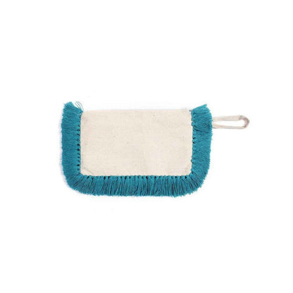 Organic Cotton Fringe Tassel Wristlet - Thailand