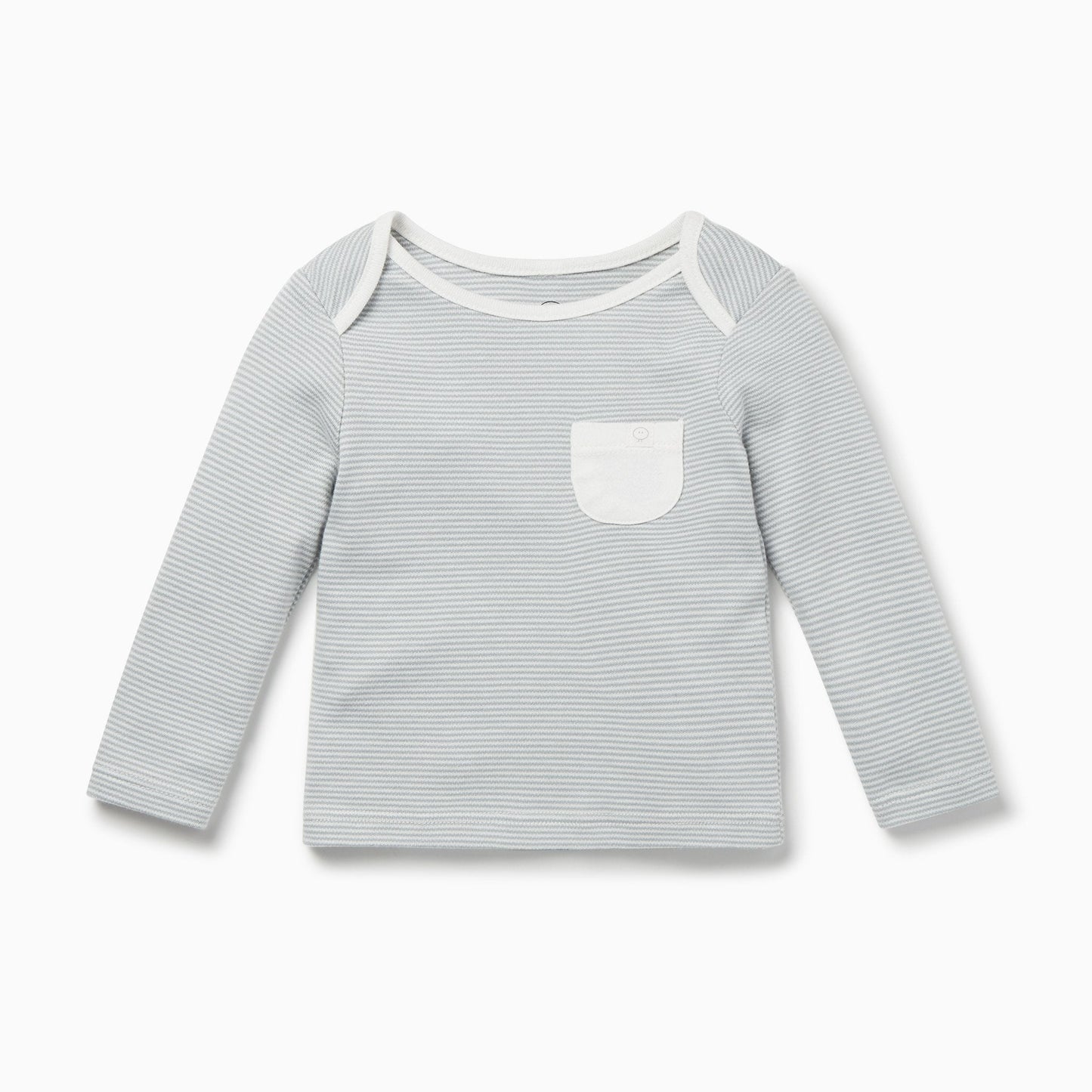 Blue Stripe Long Sleeve T-Shirt