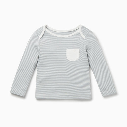 Blue Stripe Long Sleeve T-Shirt