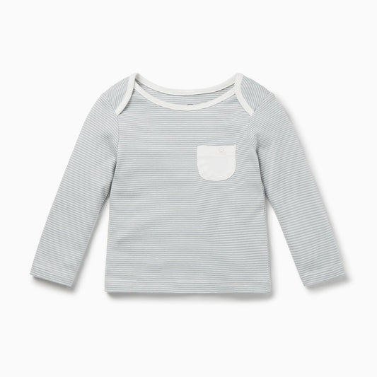Blue Stripe Long Sleeve T-Shirt