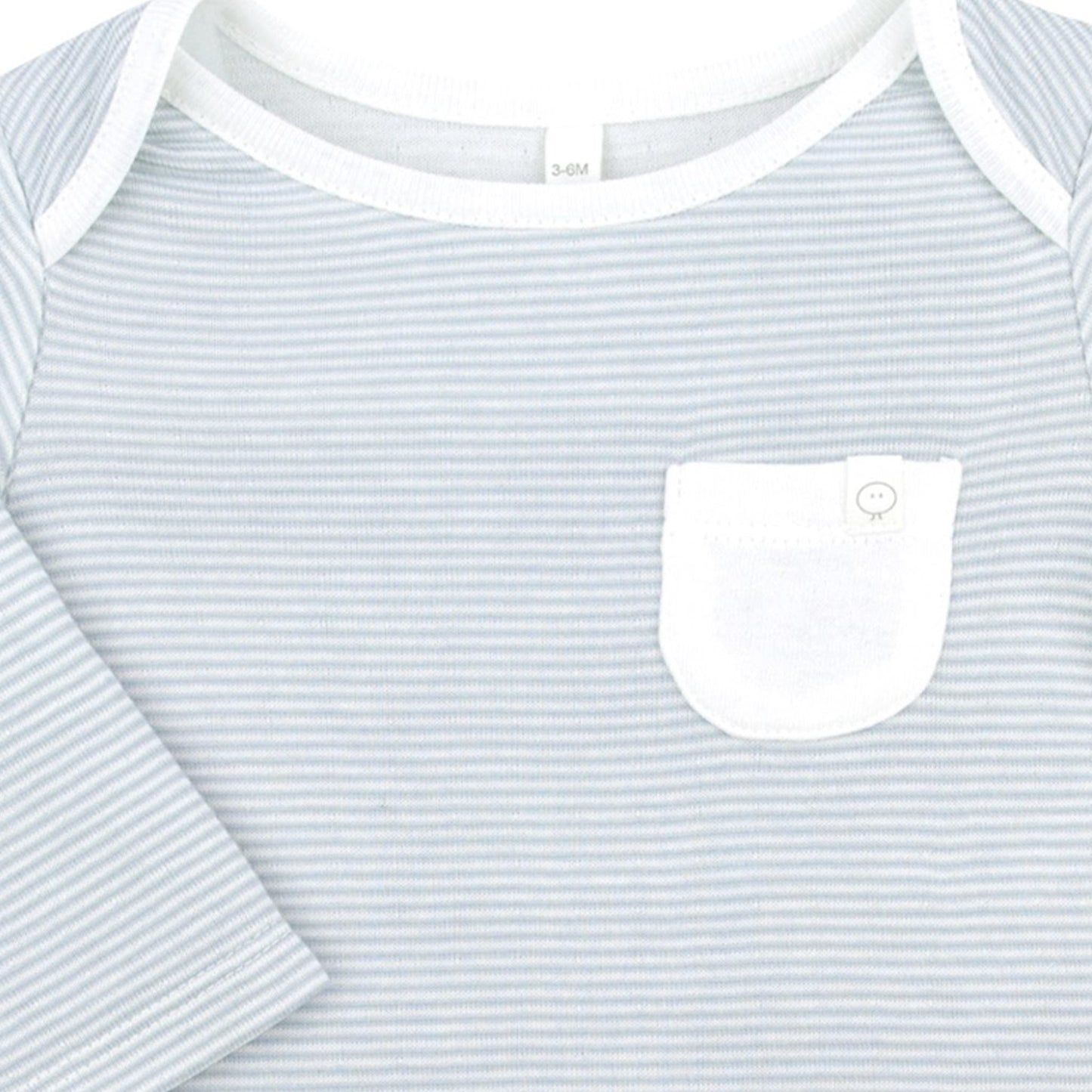 Blue Stripe Long Sleeve T-Shirt