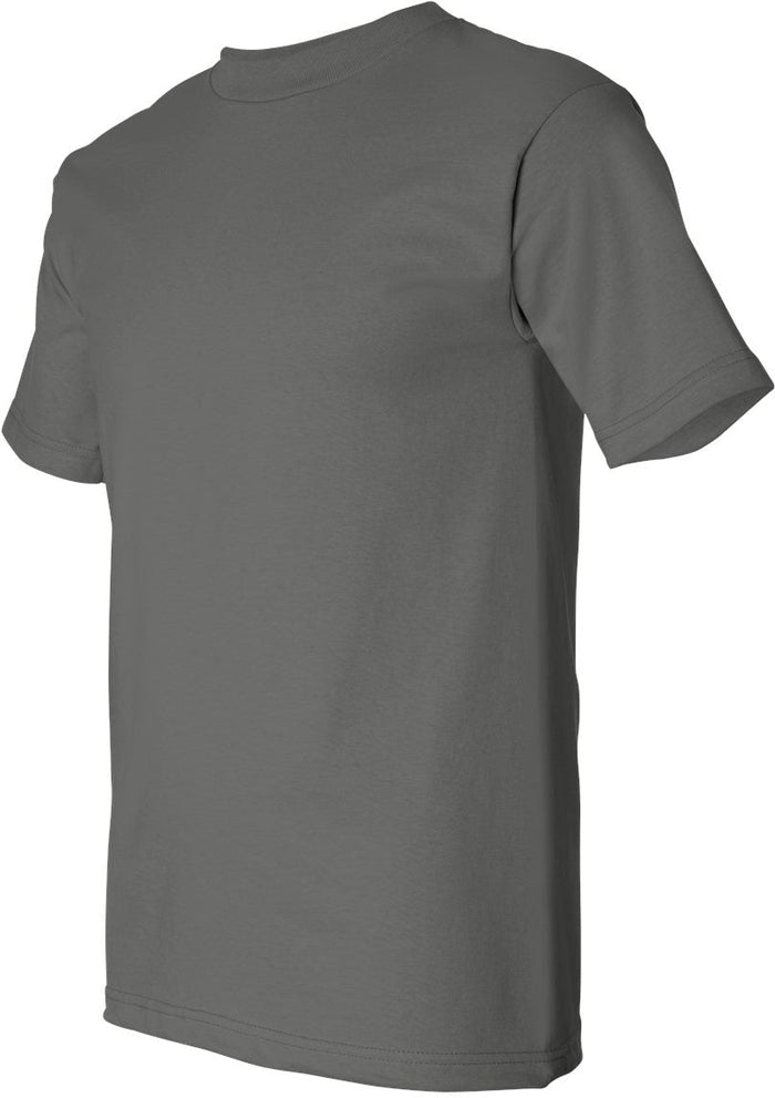no-logo Bayside USA-Made Short Sleeve TShirt-Men's T Shirts-Bayside-Thread Logic
