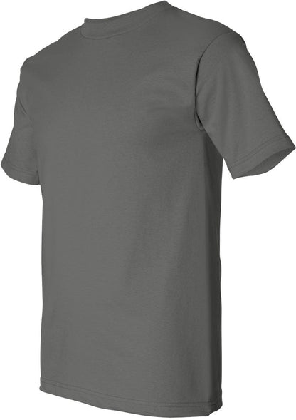 no-logo Bayside USA-Made Short Sleeve TShirt-Men's T Shirts-Bayside-Thread Logic