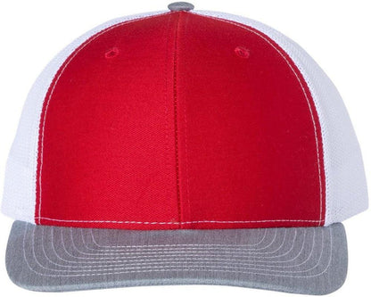 Red/White/Heather Grey / OSFA