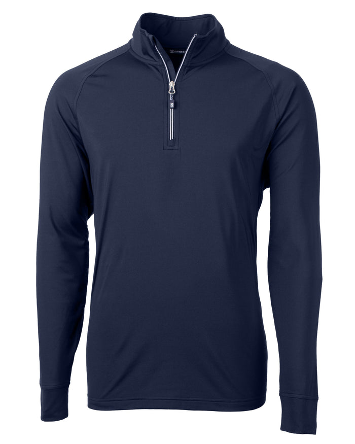 OUTLET-Cutter & Buck Adapt Eco Knit Stretch Recycled Quarter Zip Pullover