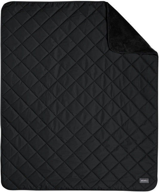 OUTLET-Eddie Bauer Quilted Insulated Fleece Blanket
