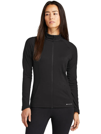 no-logo OGIO Ladies Radius Full-Zip-Regular-OGIO-Thread Logic