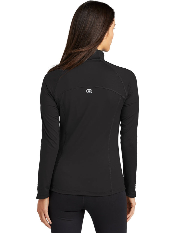 no-logo OGIO Ladies Radius Full-Zip-Regular-OGIO-Thread Logic