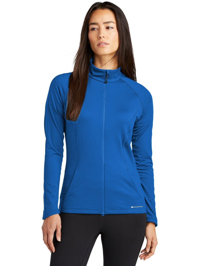 no-logo OGIO Ladies Radius Full-Zip-Regular-OGIO-Thread Logic