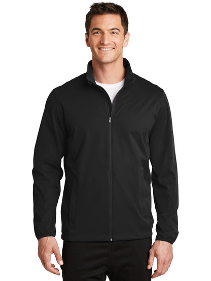 no-logo Port Authority Active Lightweight Soft Shell Jacket-Regular-Port Authority-Thread Logic