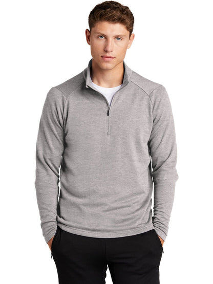 Sport-Tek Lightweight French Terry 1/4-Zip Pullover-Regular-Sport-Tek-Heather Grey-S-Thread Logic