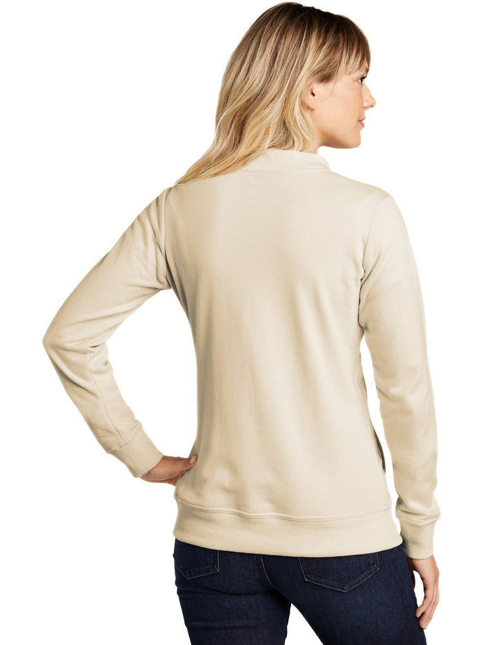 no-logo Sport-Tek Ladies Lightweight French Terry Bomber-Regular-Sport-Tek-Thread Logic