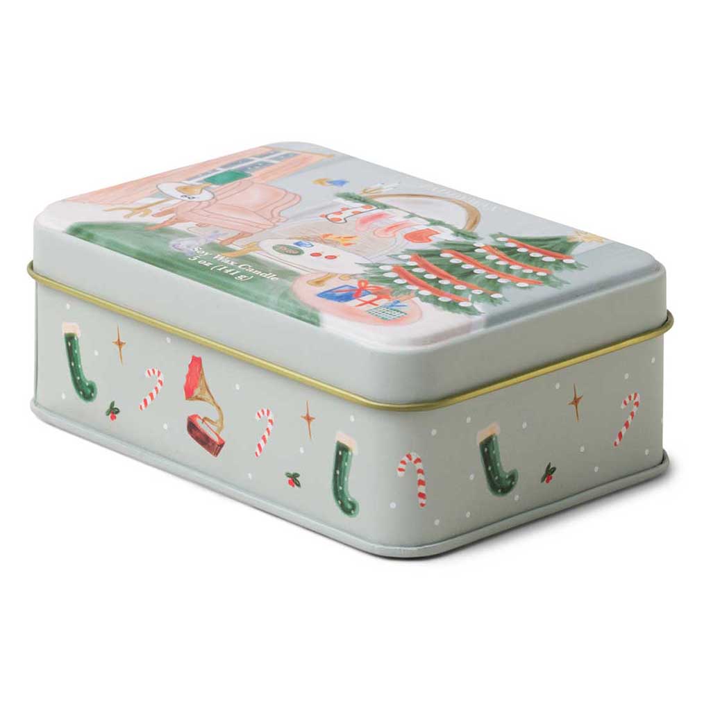Christmas Tin Candle | Persimmon & Chestnut